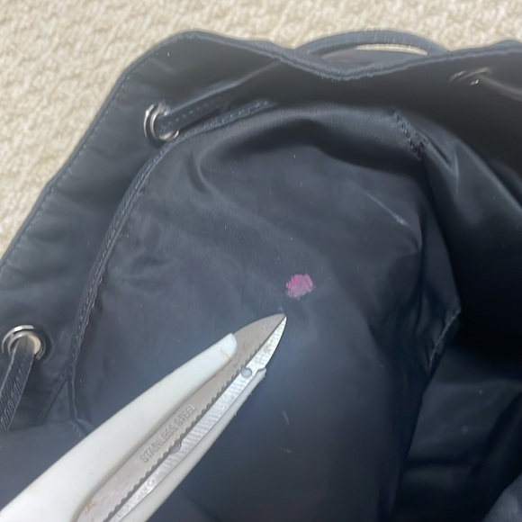 TORY BURCH RIPSTOP NYLON FLAP BACKPACK BLACK - Picture 11 of 12